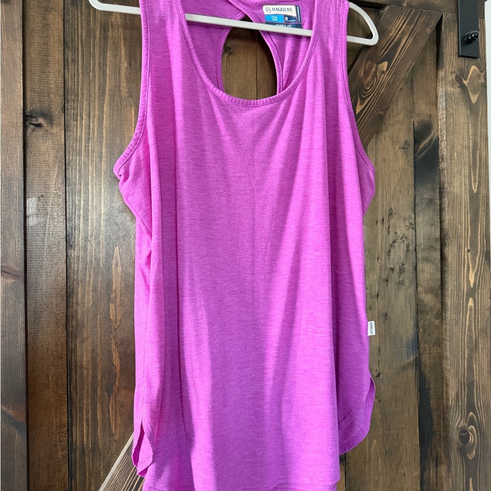 Magellan Outdoors Women's Vibrant Pink Tank Top